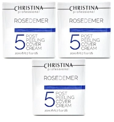 Pack of 3 Christina Rose De Mer Post Peeling Cover Cream 20ml 0.7fl.oz (Step 5) - Image 1 of 4