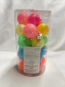 Wondershop - Piccoli ornamenti a colori fluorescenti - Foto 1 di 2