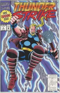 Thunderstrike #1 (1993) - 8.5 VF+ *Blood Without Glory* - Picture 1 of 2