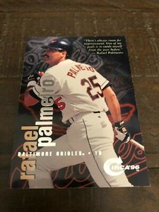 1996 Fleer Skybox Circa'96 Baseball card #7 Rafael Palmeiro Orioles NM (D2)