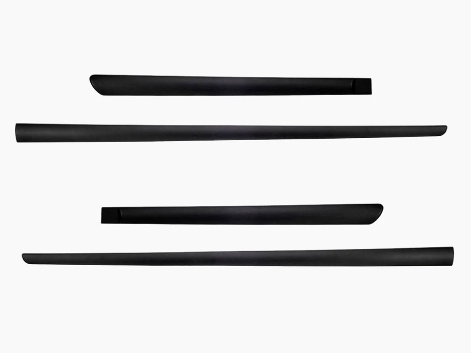 Listones de protección laterales negros para Toyota Verso S Minivan hatchback 11.2010- F20 - Imagen 1 de 4