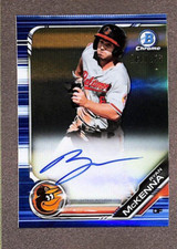 2019 Bowman Chrome Prospects Auto Blue Refractor /150 Ryan McKenna #CPA-RM Auto