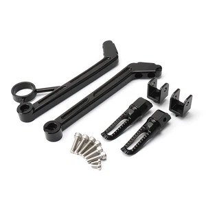 For BMW RnineT 2014- Aluminum Rear Passenger Foot Pegs Foot Rests Pedal Bracket - Picture 1 of 22