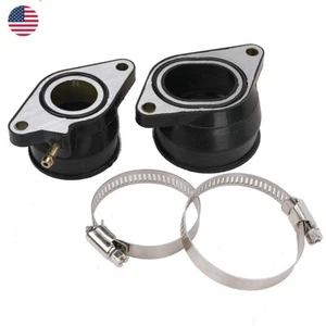 Para Yamaha Raptor 660 660r 2x Colector de admisión Carburador Botas L & R 2001-2005 - Imagen 1 de 7