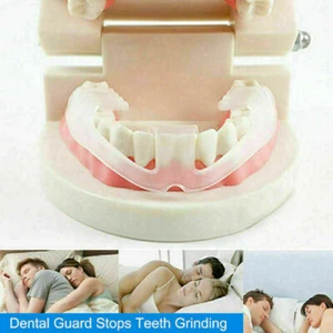 Tooth Grinding+Storage Case Hot Dental Mouth Guard Bruxism Splint Night Sleeping - Picture 1 of 5