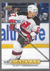 19/20 Upper Deck Retired Canvas Scott Niedermayer C255 Devils - Afbeelding 1 van 1