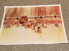 Affiche officielle des années 1960 US AIR FORCE 15x20 imprimée forces armées jour Edwards AFB