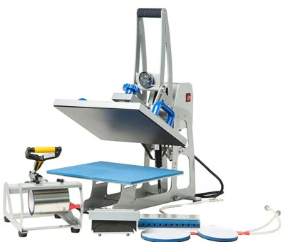 Camiseta PreAsion 9 en 1 Multifunción Semiautomática Magnética Máquina Prensa Calor  Foto 1 de 4