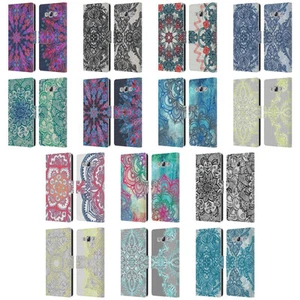 OFFICIAL MICKLYN LE FEUVRE MANDALA 3 LEATHER BOOK CASE FOR SAMSUNG PHONES 3 - Picture 1 of 18