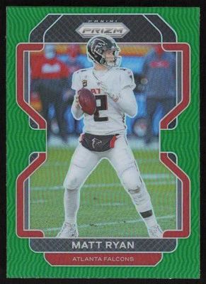 2021 Panini Prizm Green Matt Ryan #324 Atlanta Falcons - Image 1 of 2