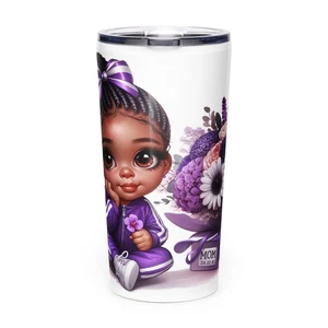 Tapered stainless steel tumbler - Picture 1 of 4