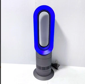 Dyson Hot Cool AM09 Ceramic Fan Heater Blue 100V 1200W Remote Control Used - Picture 1 of 8