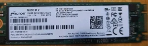 Micron M600 MTFDDAV256MBF 256 GB M.2 80mm Solid State Drive - Picture 1 of 1