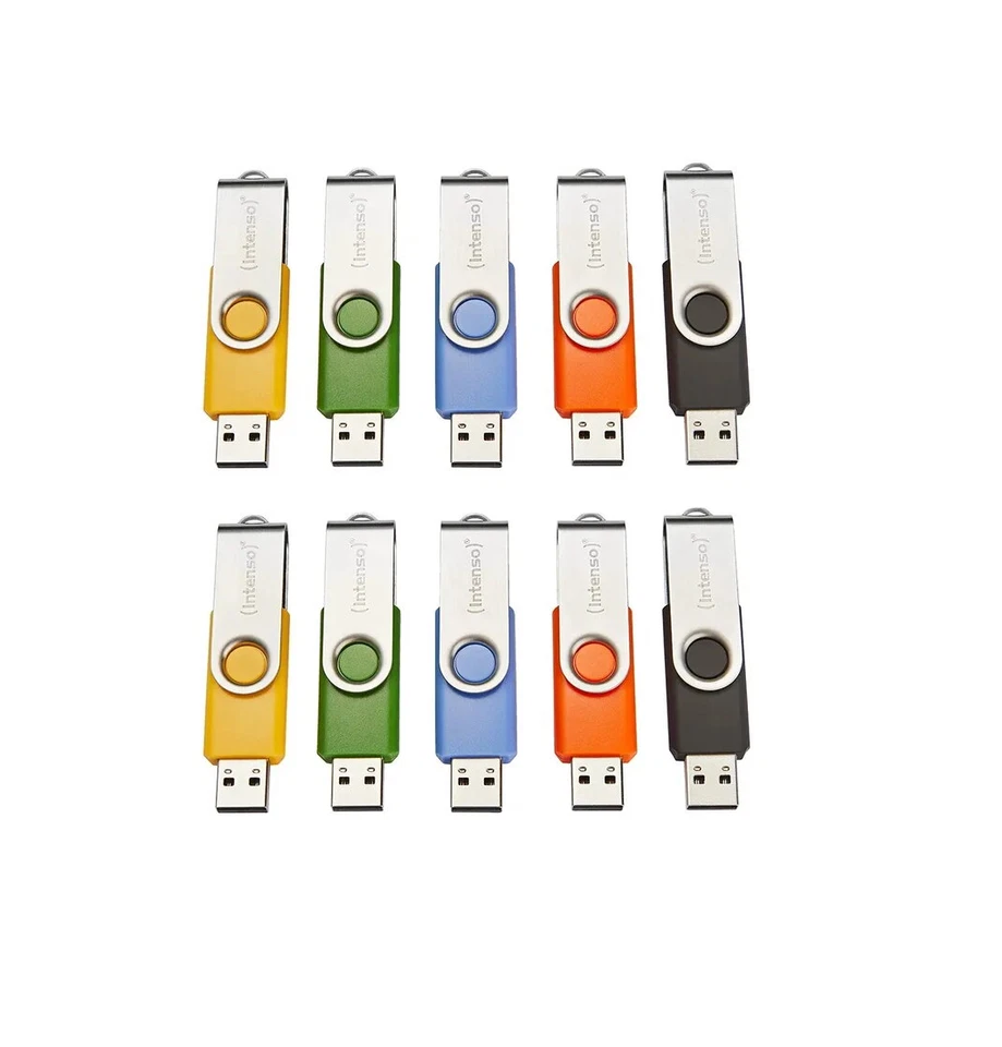 Intenso MEMORY DRIVE FLASH USB2 10pcs X16G/MULTIPACK, 3503571 - Bild 1 von 1