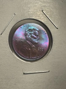 2021 Lincoln Shield Cent Penny  Beautiful Toning. - Picture 1 of 7