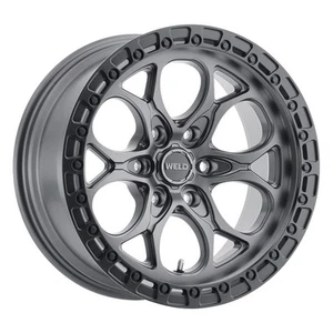 Weld Racing W10779075450 17X9, Ledge Six W107 5X127, Gunmetal - Picture 1 of 6