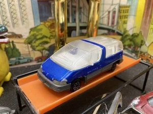 1980s Majorette Pontiac Trans Sport Series 200 No. 268 ECH 1/55 Diecast Van Blue - Bild 1 von 7