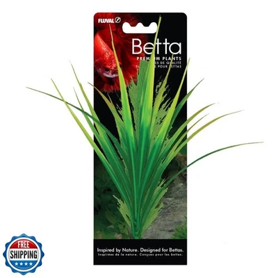 Fluval Betta Yellow Parrot Feather Plant, Plastic Plant Aquarium Decoration - Image 1 of 2