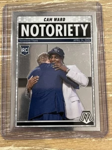 Mosaic Cam Ward Notoriety #17 Tennessee Titans Rookie RC 2025 Panini NFL - Imagen 1 de 2