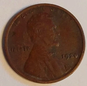 1920 Lincoln Wheat Penny Extra Fine/About Uncirculated Glossy Brown Free Post - Picture 1 of 4