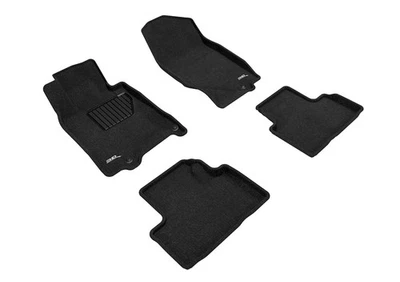 3D MAXPIDER ELEGANT BLACK 1ST ROW 2ND ROW FLOOR MAT FOR INFINITI Q40/G35/37 SEDA - Image 1 of 4