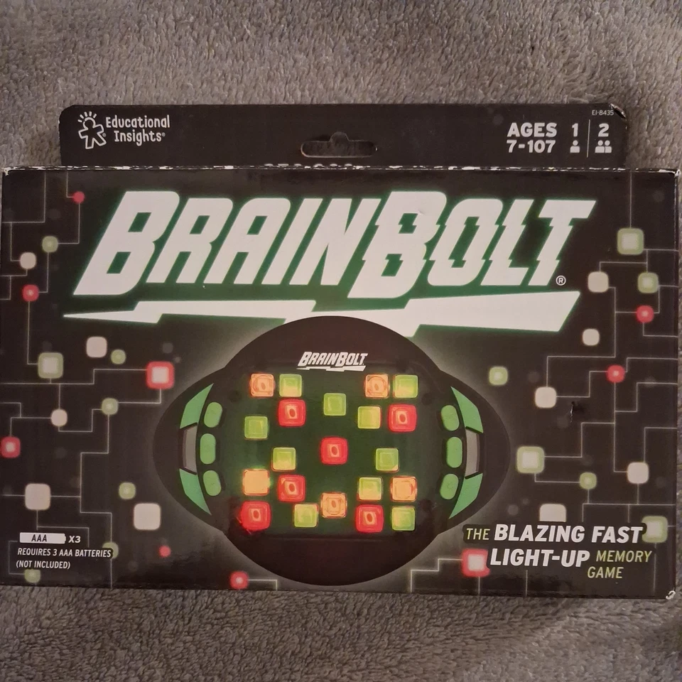 Educational Insights Brainbolt - Jogo de memória quebra-cabeça *Novo em folha fechado!* - Imagem 1 de 4