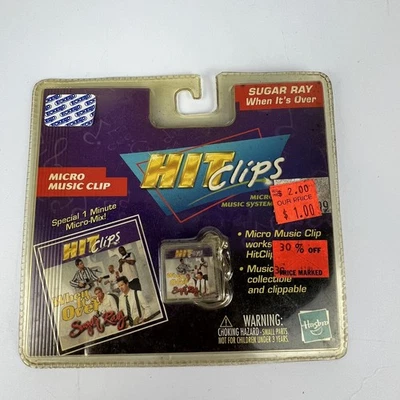 Tiger Hit Clips Micro Music Clip – Sugar Ray “When It’s Over” | New Hasbro 2001 - Image 1 of 2