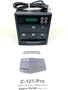 ZipSpin CD/DVD Disc Duplicator C-121-Pro z instrukcją przetestowany - Zdjęcie 1 z 9