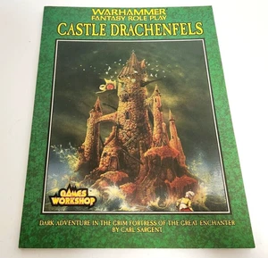 Warhammer Fantasy Role Play - Castle Drachenfels Module book Games Workshop 1992 - Bild 1 von 4