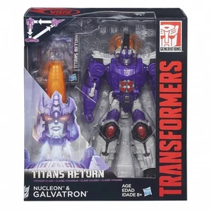 Voyager Galvatron and Nucleon | Transformers Generations Titans Return Hasbro - Picture 1 of 5