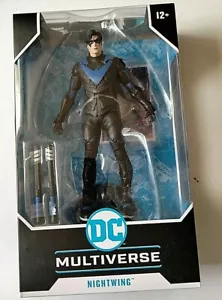 DC Multiverse Nightwing Gotham Knights nuovo sigillato McFarlane Toys Batman Grayson - Foto 1 di 7
