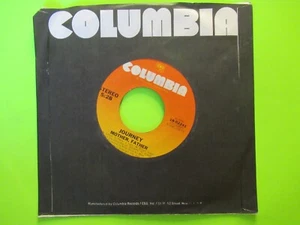 JOURNEY WHO'S CRYING NOW / MOTHER FATHER 45 7" EX - Imagen 1 de 2