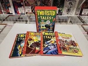 EC Comics The Complete Two-Fisted Tales Vol 1-4 Hardback Slipcase Set - Photo 1/20