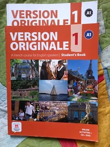 Version Originale 1/A1: Student's book + Workbook + 2 CD+ DVD (English Version) - Picture 1 of 1