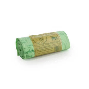 Pack Of 500 Compostable Bin Sack, 30 Litre Eco-Friendly Food Waste Bags, Roll 25 - Picture 1 of 3