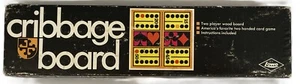 Vintage 1968 E.S. Lowe Cribbage Board Game Numbered 1503 Classic 2 Player - Picture 1 of 9