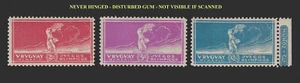 1924 Summer Olympics Paris gold medal football Uruguay NH SCT.282-284 MI 285-287 - Picture 1 of 1