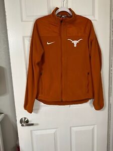 Nike Unisex Vintage Texas Longhorns Therma-Fit Jacket Orange Sz S