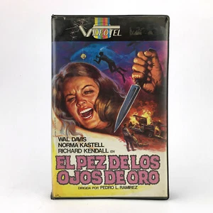 EL PEZ DE LOS OJOS DE ORO Wal Davis Montserrat Prous Norma Kastel 74 TERROR BETA - Picture 1 of 2