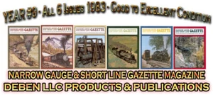 1983 Gaceta de calibre estrecho y línea corta seis revistas sin conjunto prioritario correo USPS - Imagen 1 de 7