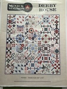 Derby House Quilt Pattern By Minick & Simpson