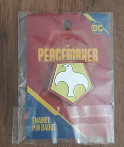 Peacemaker Metal Enamel Badge DC Comics - Picture 1 of 1