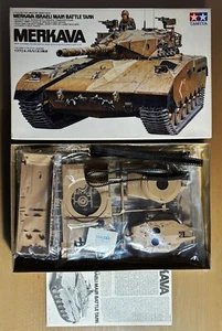 TAMIYA 35127 - MERKAVA • ISRAELI MAIN BATTLE TANK - 1/35 PLASTIC KIT - Picture 1 of 1