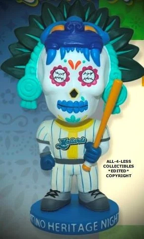 2023 MADISON MALLARDS SUGAR SKULL SGA BOBBLEHEAD LATINO HERITAGE ~ NIB Cover