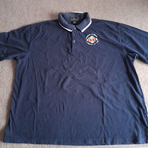 Vintage Superbowl XXXV Shirt Adult XL Ravens Giants Stitched Polo Men 