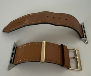 Bracelet montre REBECCA MINKOFF cuir marron pomme 41 mm - Photo 1 sur 12