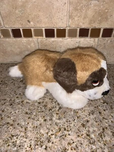 VINTAGE Dakin BEETHOVEN ST. BERNARD DOG 8" Plush STUFFED ANIMAL Toy 1990's X5 - Picture 1 of 9