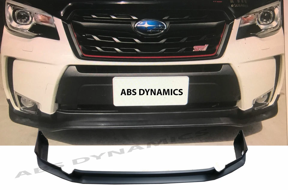 Se adapta a 14-18 Subaru Forester XT Premium Touring ST-i estilo labio delantero (uretano)   Foto 1 de 1