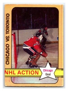 1972-73 OPC TONY ESPOSITO VINTAGE NHL HOCKEY CARD # 196 Chicago Blackhawks Rare