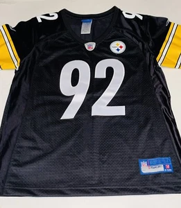 Pittsburgh Steelers - James Harrison - Youth Jersey - Size Medium - RbK - Sewn - Picture 1 of 5